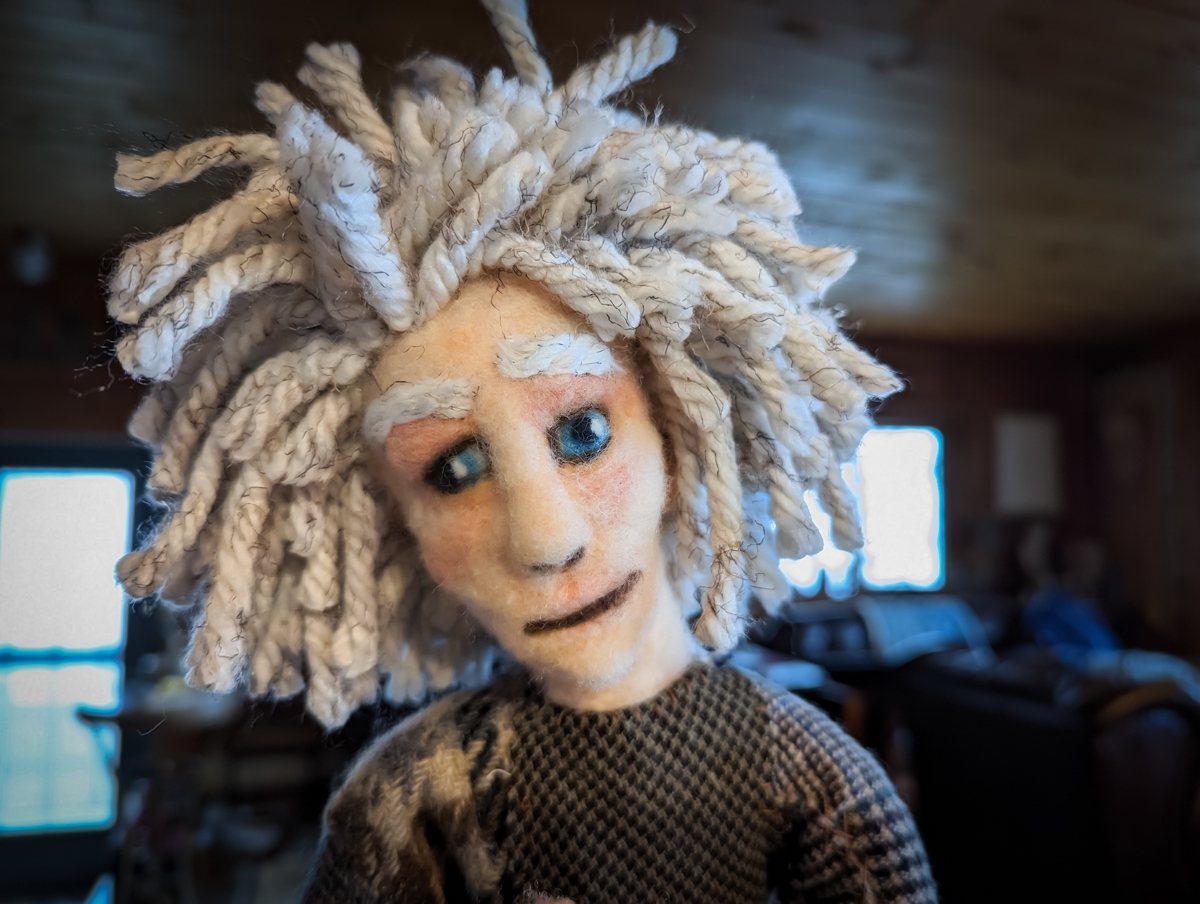 The doll Eli, made over